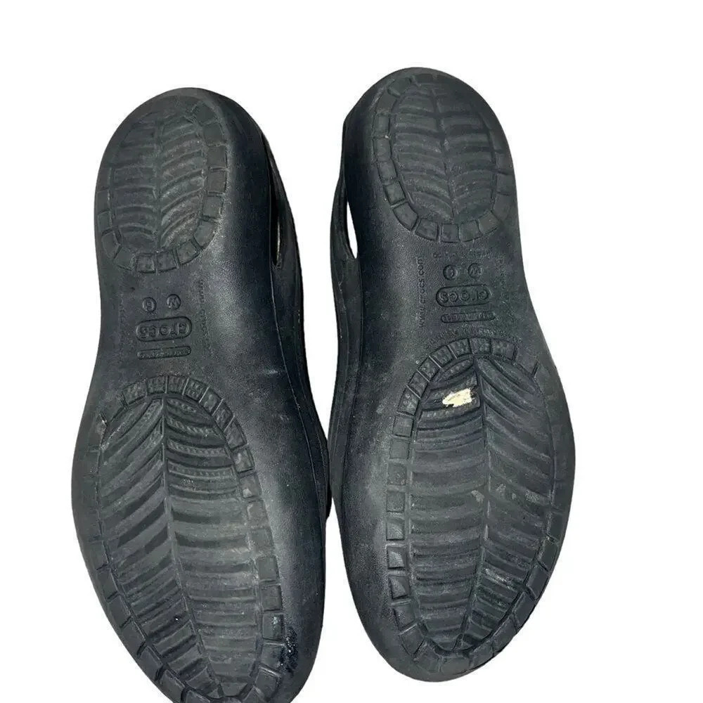 Women's Kadee Flats‎ in Black by Crocs Size 6 - Picture 7 of 8